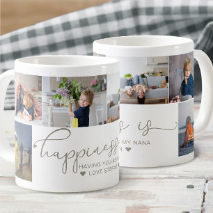 Mug Nana Le bonheur est Appel du cœur Calligraphie 6