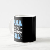 Mug Nana Of The Birthday Girl Snowflakes Winter Christ (Devant gauche)
