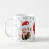 Mug Nana petit renne d'aide et photos père Noël (Gauche)