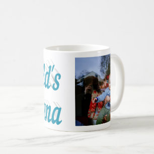 Mug Nana Photo ciel bleu texte Fête des mères
