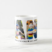 Mug NANA Photo Collage Lettre Cutout petits noms (Centre)
