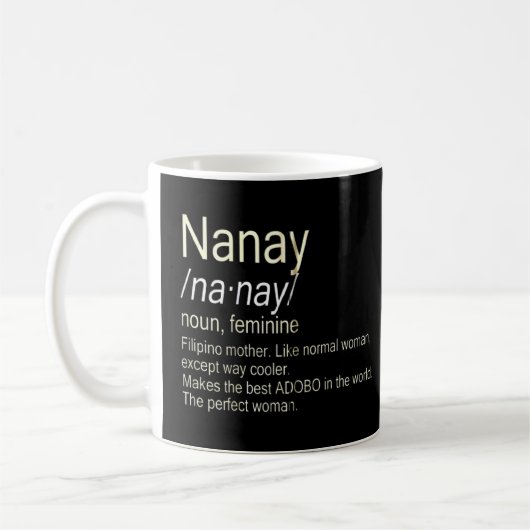 Mug Nanay Filipino Maman (Gauche)