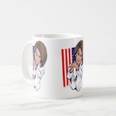 Mug Nancy Pelosi applaudissant le mème (Devant gauche)