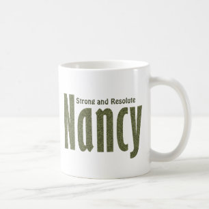 Mug "Nancy" personnalisée en Camouflage vert de l'armé