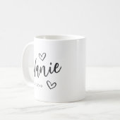 Mug Nanie Année de création grand-mère (Devant gauche)