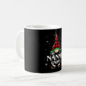 Mug Nanny Gnome Buffalo Plaid Matching Family Christma (Devant gauche)