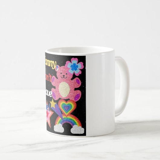 Mug Nanny, ne me laissez pas ! (Devant droit)