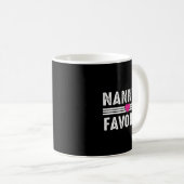 Mug Nanny's Favorite  (Devant droit)