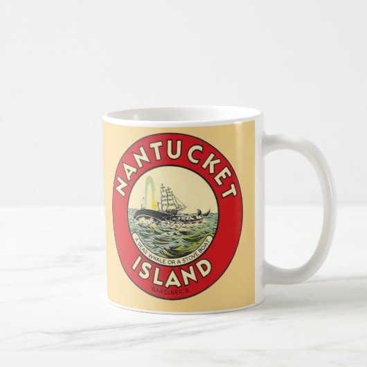 Mug Nantucket Island Circle Decal (Droite)