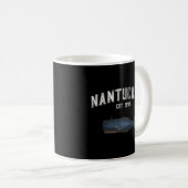 Mug Nantucket Massachusetts Style baleine (Devant droit)