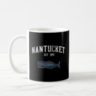 Mug Nantucket Massachusetts Style baleine