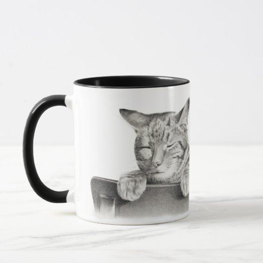 Mug Nap de chat (Gauche)