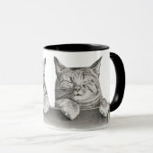 Mug Nap de chat (Devant droit)