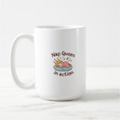 Mug Nap Queen in Action Baby Design (Gauche)
