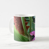 Mug Naples Florida Fleurs tropicales (Devant gauche)