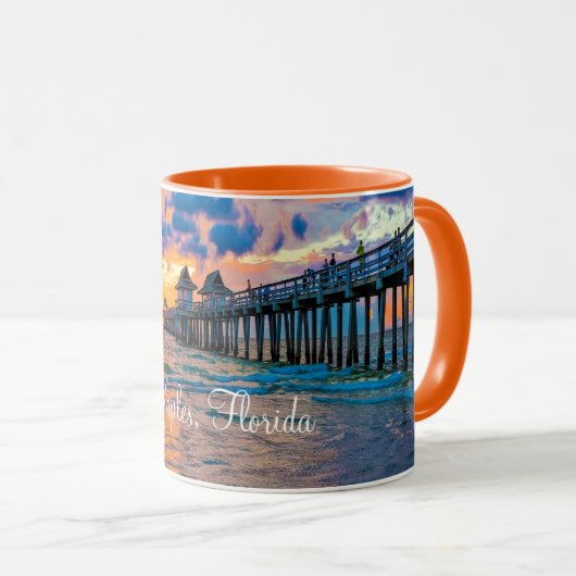 Mug Naples, Floride Paysage pittoresque (Devant droit)