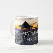 Mug Naples Pier Floride Plage Océan nouveauté (Devant gauche)