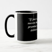Mug Napoleon Bonaparte Quote On Success (Gauche)