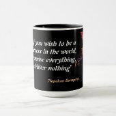 Mug Napoleon Bonaparte Quote On Success (Centre)