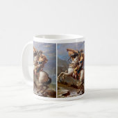 Mug Napoléon croisant les Alpes par David (Devant gauche)