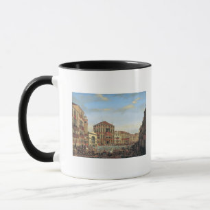 Mug Napoléon I présidant au-dessus d'une régate à