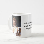 Mug Napoléon, napoléon, manhates vrais d'A personne. - (Devant gauche)