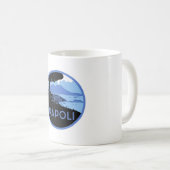 Mug Napoli Mont Vésuve - Retro Naples Italie (Devant droit)