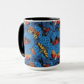 Mug Nappes phréatiques bleu hydrangée (Devant gauche)