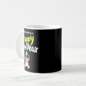 Mug Nappy New Year Diaper Expecting Pregnant Funny Hap (Devant gauche)