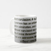 Mug Narcissisme malin (Devant gauche)