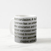 Mug Narcissisme malin (Devant gauche)