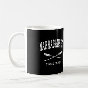 Mug Narragansett Rhode Island Vintage Nautical Croisé