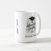 Mug N'arrêtez jamais d'apprendre (Devant droit)