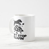 Mug N'arrêtez pas de fumer le ventre (Devant gauche)