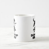 Mug N'arrêtez pas de fumer le ventre (Centre)