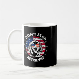 Mug N'arrêtez pas de récupérer Golden Retriever 4 juil