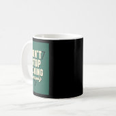Mug N'arrêtez pas la boxe (Devant gauche)