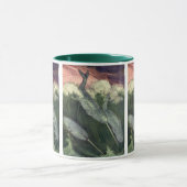 Mug Narvals, Animaux marins vintage Baleines Océan Ani (Centre)