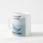 Mug Narwal Connecté À L'Univers Drôle (Devant gauche)