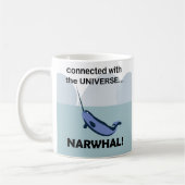 Mug Narwal Connecté À L'Univers Drôle (Gauche)