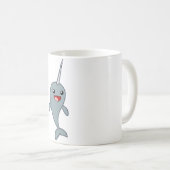Mug Narwhal heureux (Devant droit)