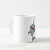 Mug Narwhal heureux (Devant gauche)
