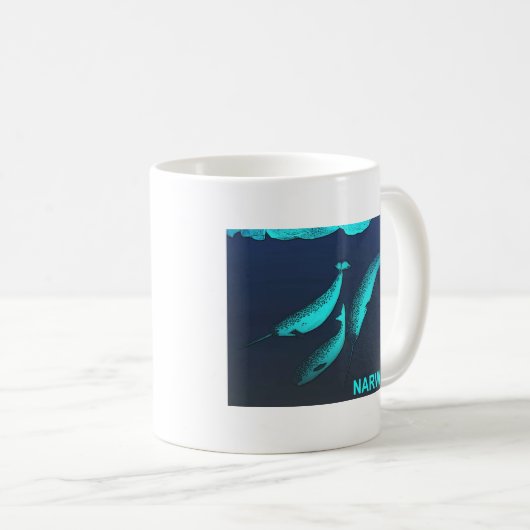 Mug Narwhals (Devant droit)