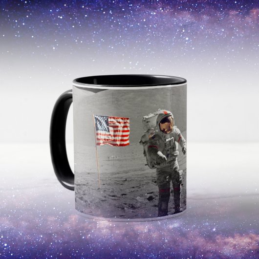 Mug NASA Apollo 17 lunar landing mission, 1972