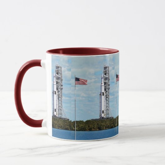 Mug NASA SLS Système de lancement spatial Fusée sur l' (Gauche)