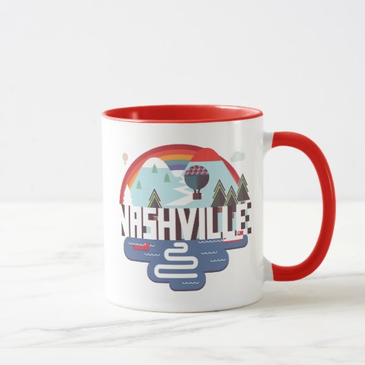 Mug Nashville dans la conception (Droite)