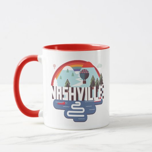 Mug Nashville dans la conception (Gauche)