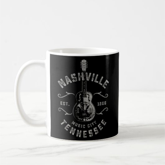 Mug Nashville Music City Usa (Gauche)