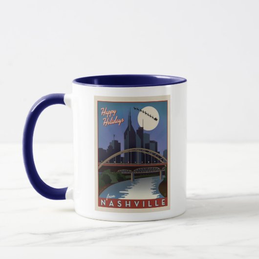Mug Nashville Skyline (Gauche)