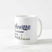 Mug Nashville Tennessee (Devant droit)